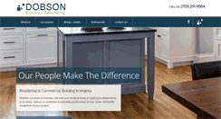 Desktop Screenshot of dobsonbuilding.com